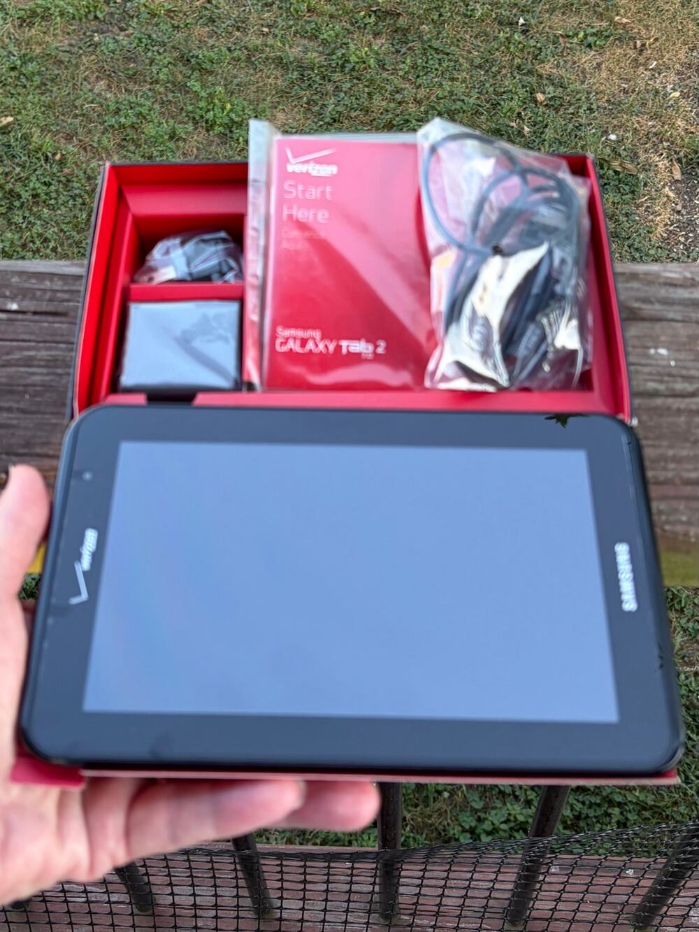 Samsung Galaxy Tab 2 7.0 SCH-I705 8GB Verizon + Wi-Fi Pristine Open Box MINT